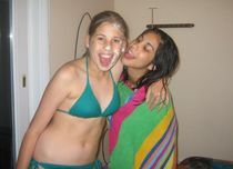 Lovely ladies, enjoying