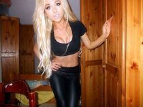 Cute blonde German teen
