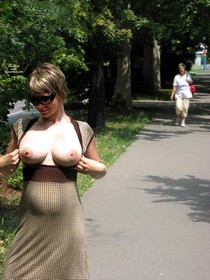 Mature-aged street whore
